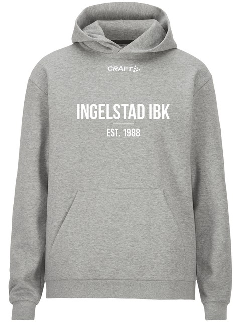 Craft Hoodie COMMUNITY 2.0, Grey - Supporter (Ingelstad IBK)