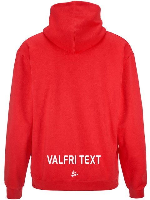 Craft Hoodie COMMUNITY 2.0, Red - Supporter (Ingelstad IBK)