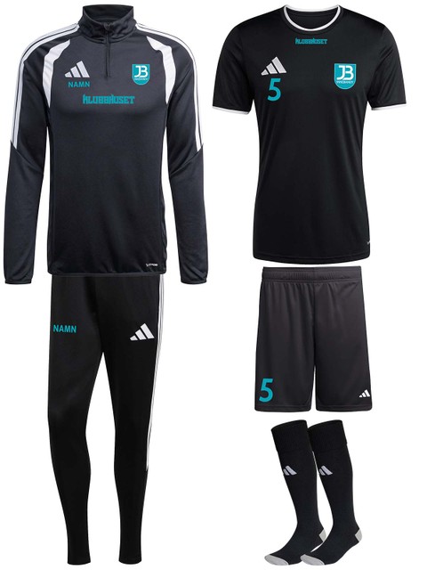 ADIDAS PLAYER KIT (TIRO26 HZ + ENTRADA26) (Järfälla Bele IBK)