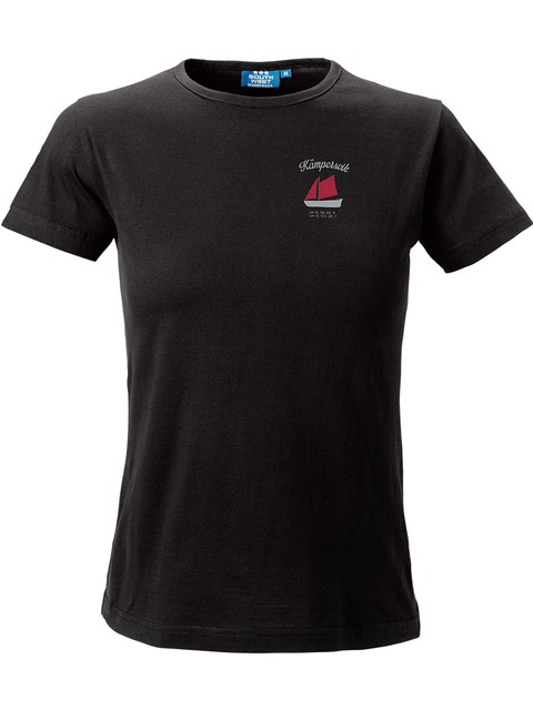 Kämpersvik T-shirt Dam, Black (modell 1)