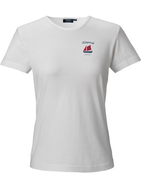 Kämpersvik T-shirt Dam, Vit (modell 1)