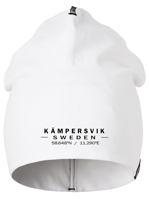 Kämpersvik Beanie, Vit (modell 2)
