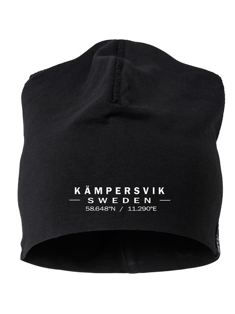 Kämpersvik Beanie (Low), Black (modell 2)