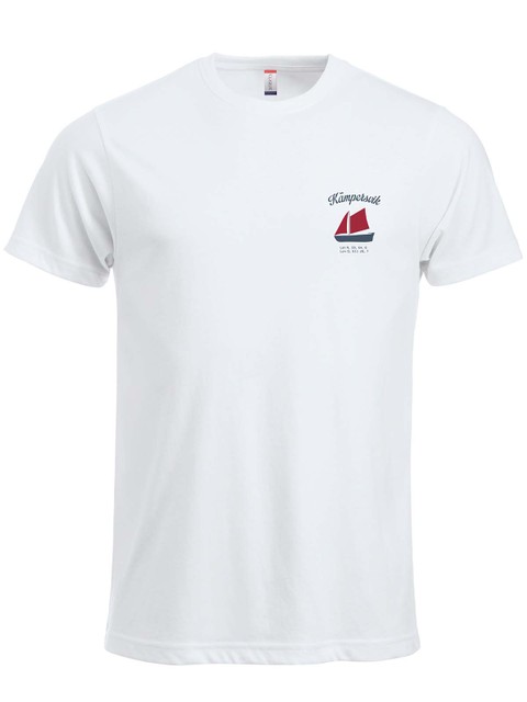 T-shirt - Dinghy, White (Kämpersvik)