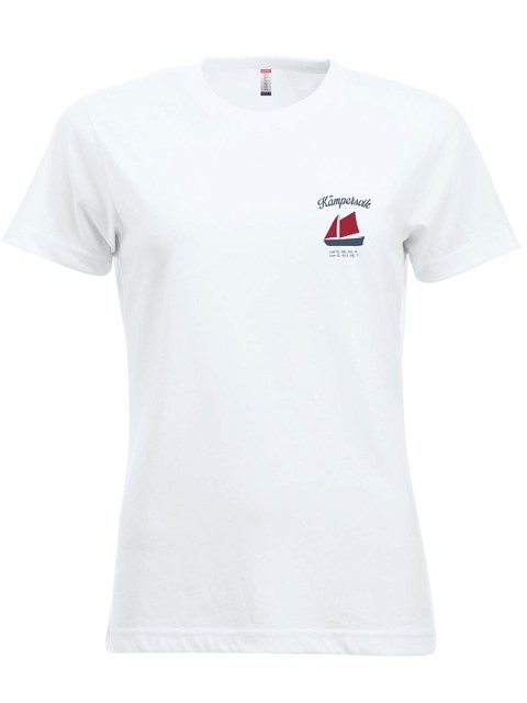 T-shirt - Dinghy, White (Kämpersvik)