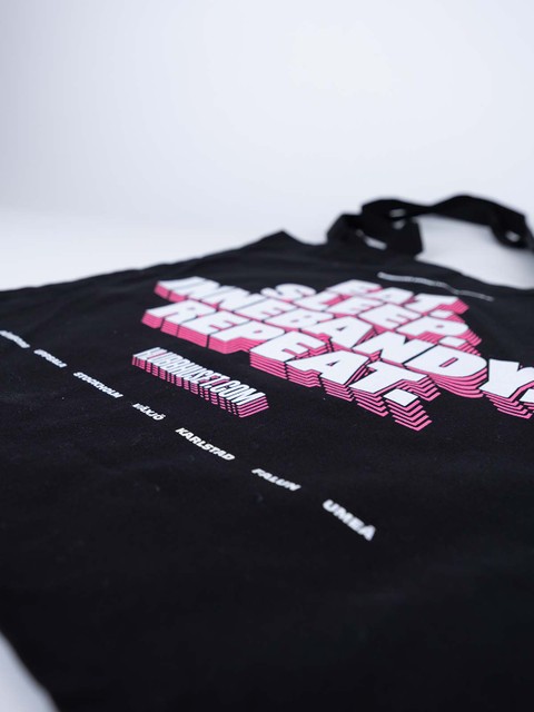 KH Tygkasse EAT SLEEP (Limited)
