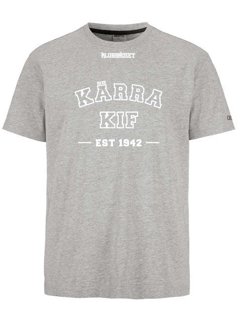 Craft T-shirt COMMUNITY 2.0, Grey Melange (Kärra KIF)