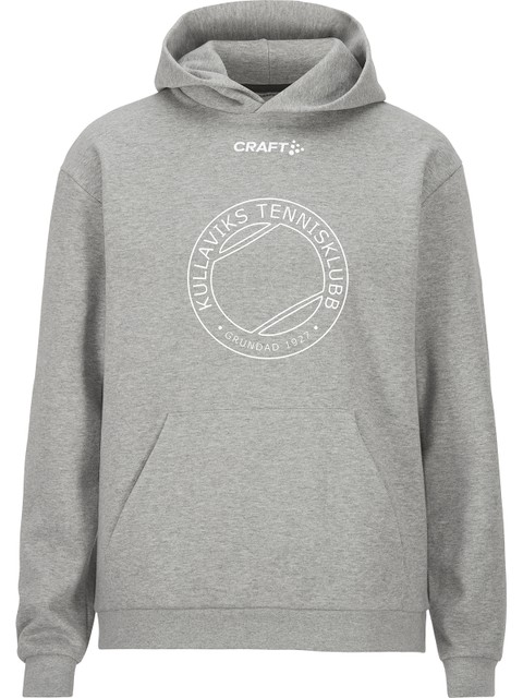 Craft Hoodie COMMUNITY 2.0, Grey Melange (Kullaviks Tennisklubb)