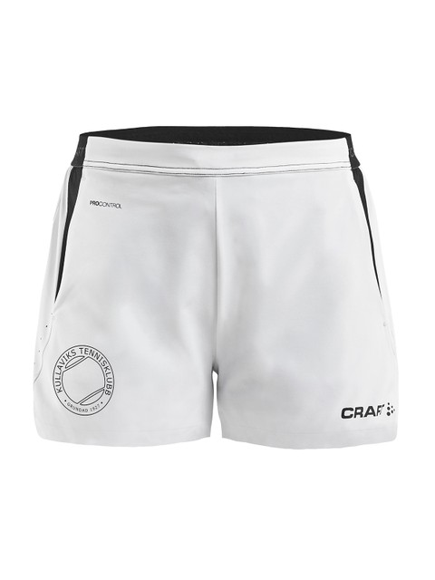Craft Shorts Pro Control - Women, White (Kullaviks Tennisklubb)