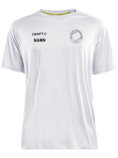 Craft T-shirt Evolve, White (Kullaviks Tennisklubb)