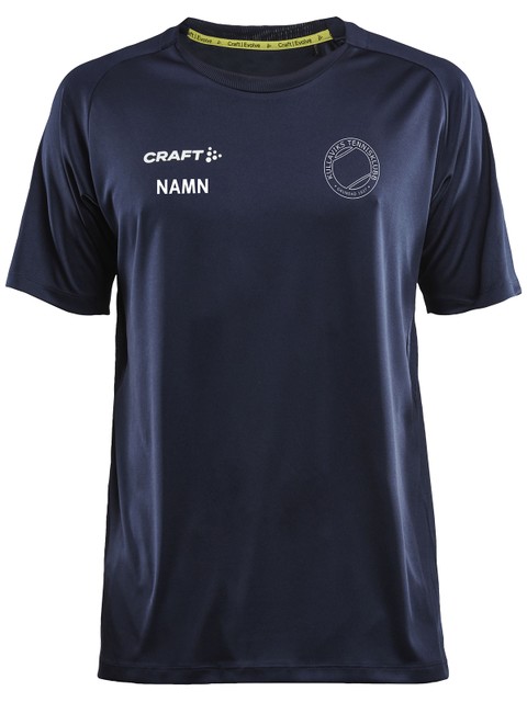 Craft T-shirt Evolve, Navy (Kullaviks Tennisklubb)