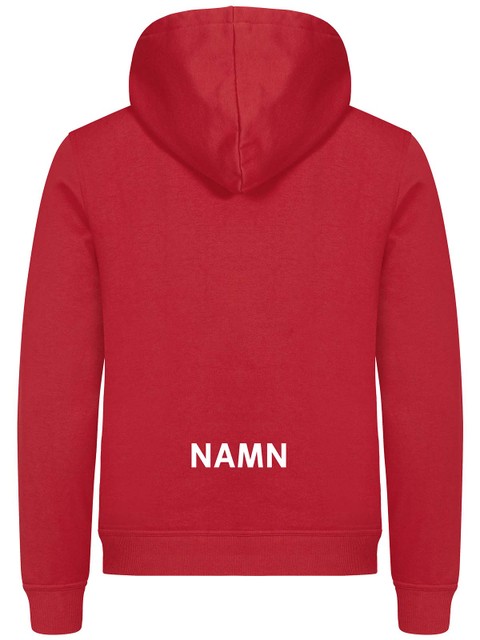 Hoodie - Supporter, Red (Laxarby IF)