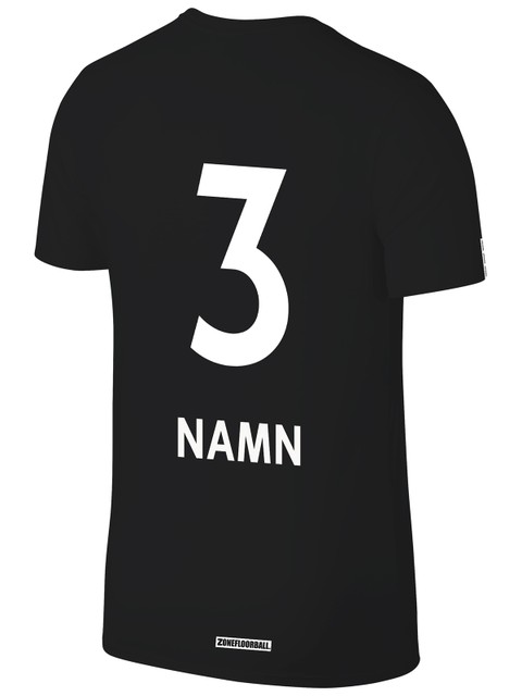 Zone T-shirt ATHLETE, Black (LI20 - Leksand Insjön)