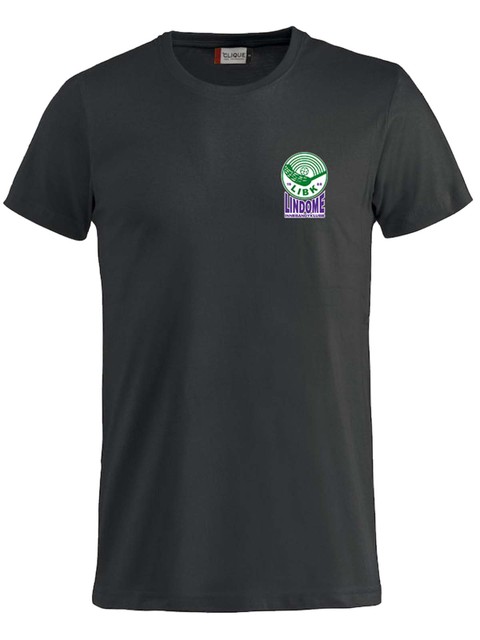 T-shirt Junior - Supporter, Black (Lindome IBK)