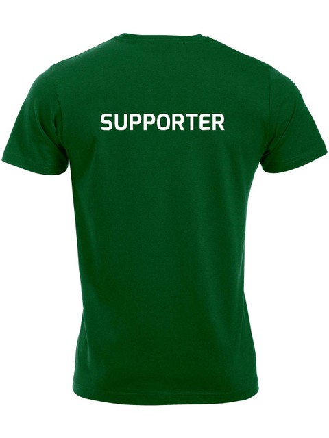 T-shirt - Supporter, Bottle Green (Lindome IBK)