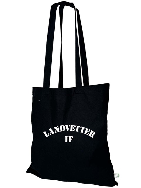Tote Bag, Black (Landvetter IF)