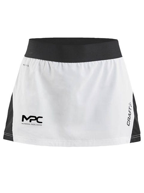 Craft Kjol Pro Control W, White (Munkedal Padel Center)