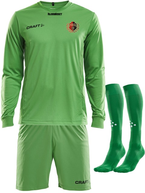 Craft Målvaktspaket SQUAD GO LS, Green (Marieholm IK)