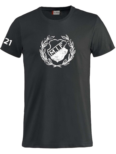 T-shirt Junior - Supporter, Black (Mölnlycke IF)