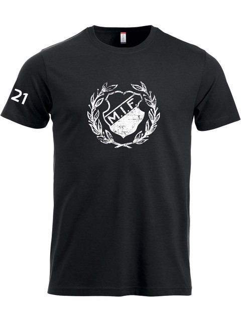 T-shirt - Supporter, Black (Mölnlycke IF)