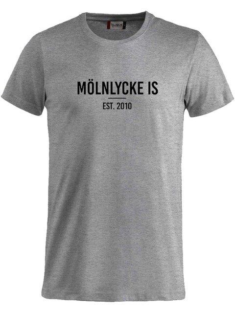 T-shirt Junior - Supporter, Grey Melange (Mölnlycke IS)