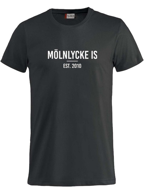 T-shirt Junior - Supporter, Black (Mölnlycke IS)