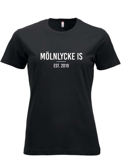 T-shirt - Supporter, Black (Mölnlycke IS)