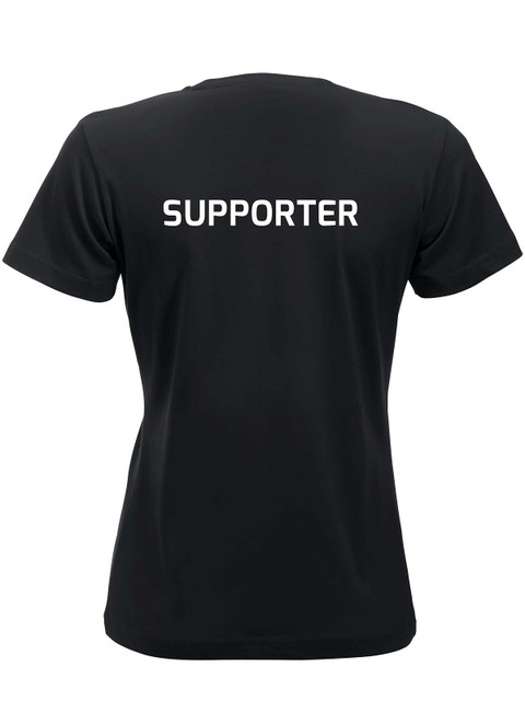 T-shirt - Supporter, Black (Mölnlycke IS)