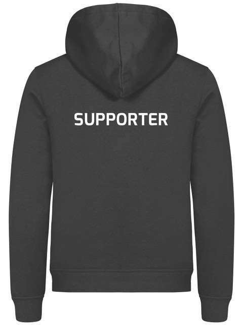 Hoodie - Supporter, Black (Mölnlycke IS)
