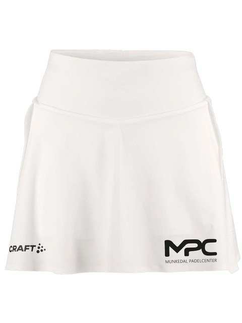 Craft Kjol ABILITY med fickor, Vit (Munkedal Padel Center)