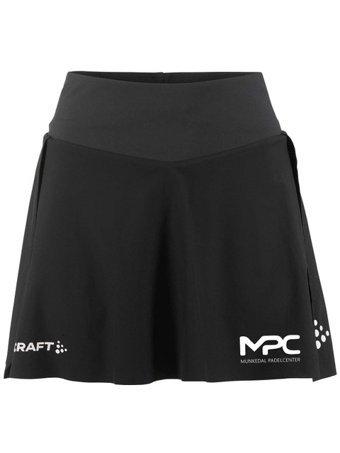 Craft Kjol ABILITY med fickor, Svart (Munkedal Padel Center)