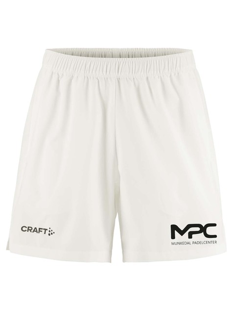 Craft Shorts ABILITY med fickor, Vit (Munkedal Padel Center)