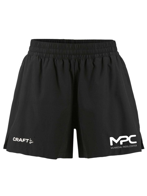 Craft Shorts ABILITY med fickor, Svart (Munkedal Padel Center)