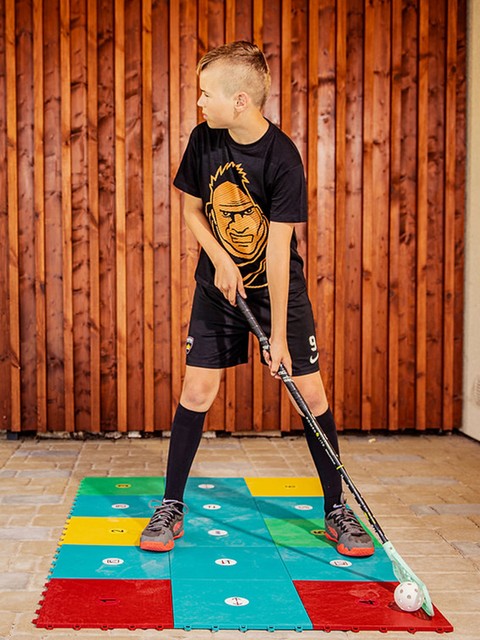 My Floorball Innebandygolv - Skills Zone