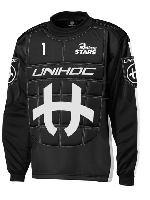 Unihoc Goalie Jersey Shield (Northern Stars)