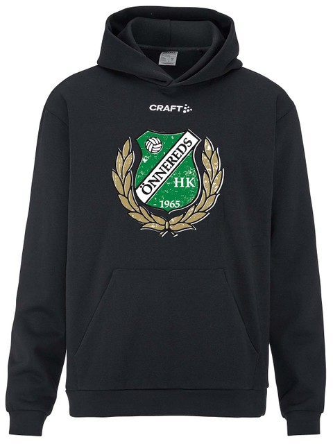 Craft Hoodie - Distressed club crest (Önnereds HK Supporter)