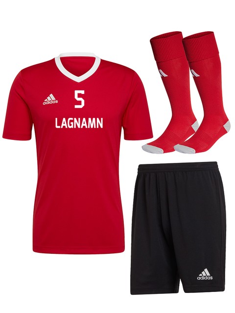 ADIDAS MATCHPAKET ENTRADA22 - Röd