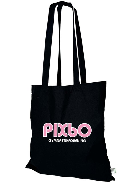 Tote Bag, Black (Pixbo Gymnastikförening)