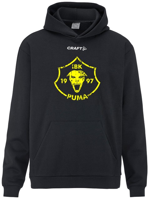 Craft Hoodie COMMUNITY 2.0, Black - big logo (IBK Puma)