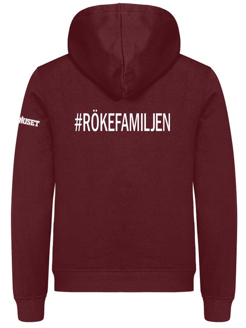 Hoodie, Bordeaux - Supporter (Röke IBK)