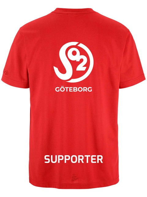 Craft Supprter Shirt, Bright Red (Simklubben 02)