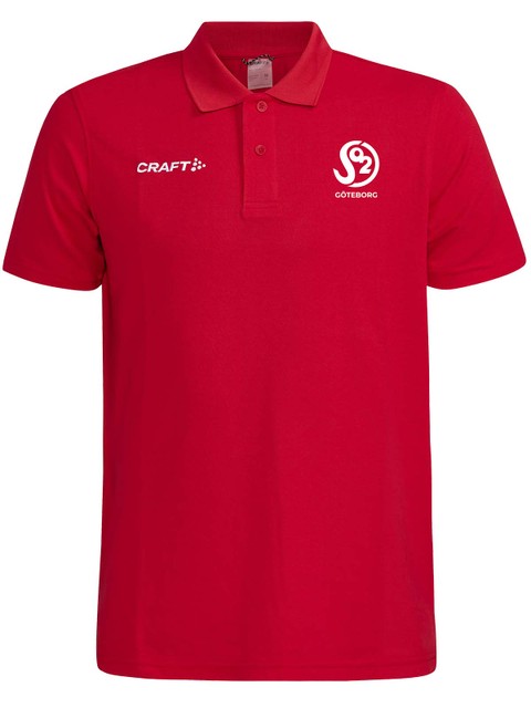 Craft Polo - Supporter, Red (Simklubben S02)