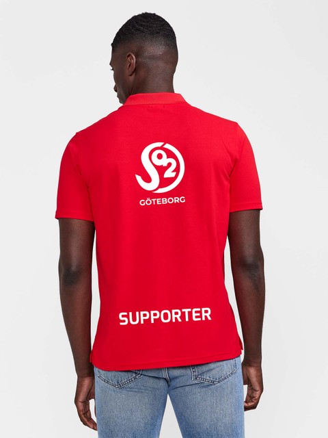 Craft Polo - Supporter, Red (Simklubben S02)