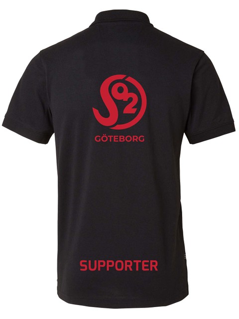 Craft Polo - Supporter, Black (Simklubben S02)