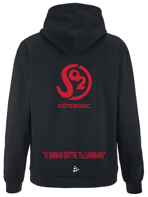 Craft Hoodie COMMUNITY 2.0, Black (Simklubben S02)