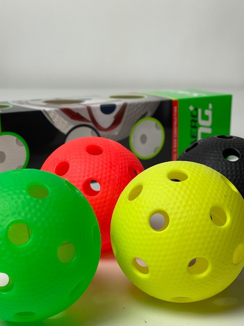 Salming Floorball Ball AERO Plus (4-pack)