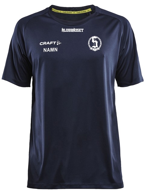 Craft T-shirt Evolve, Navy (Stenkullen GoIK)