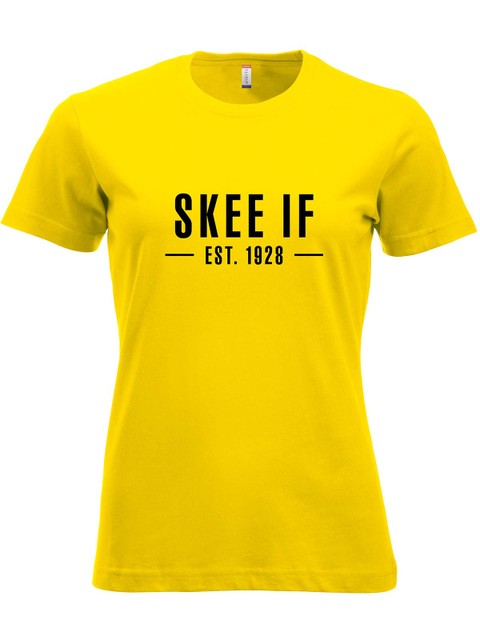 T-shirt - Supporter, Yellow (Skee IF)