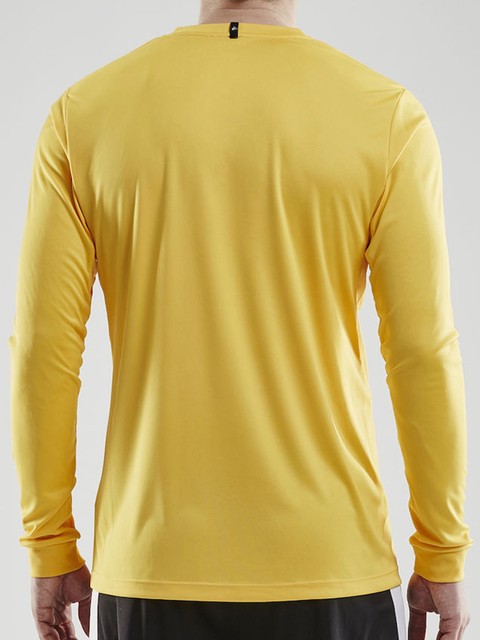 Craft Squad Solid Jersey LS, Yellow (Skee IF)
