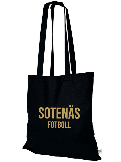 Tote Bag, Black (Sotenäs Football)